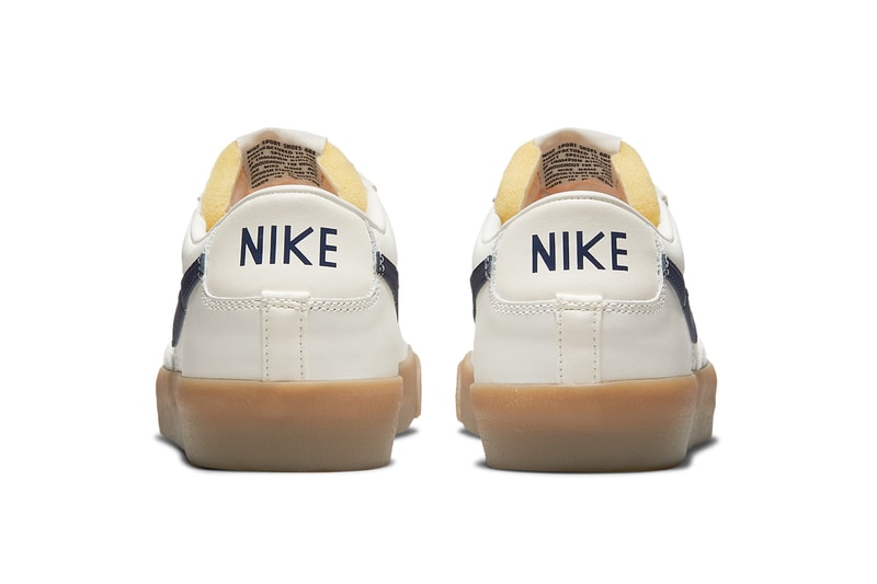 nike blazer low killshot 2 sail gum light brown summit white midnight navy blue DM8334 100 official release date info photos price store list buying guide