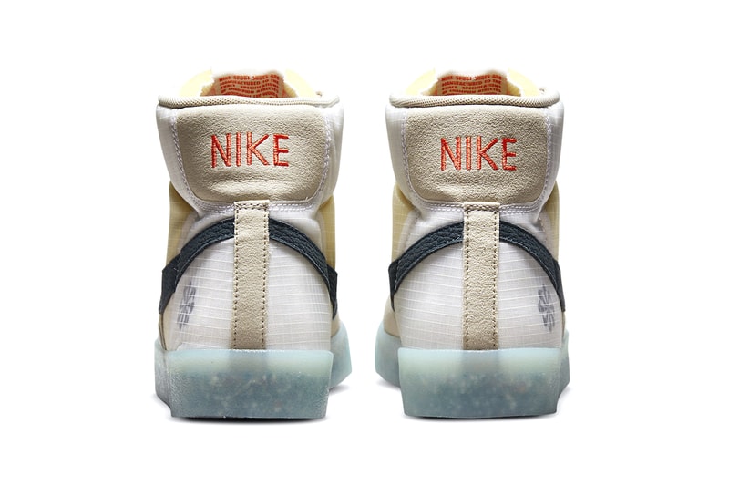 nike blazer mid 77 cream armory glacier ice dh4505 200 menswear streetwear spring summer 2021 ss21 collection footwear kicks sneakers info