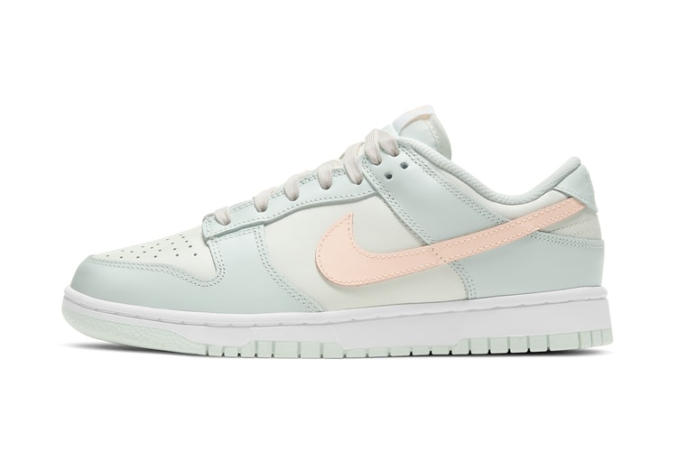 Pastel Shades Are Front and Center on the Nike Dunk Low "Barely Green"