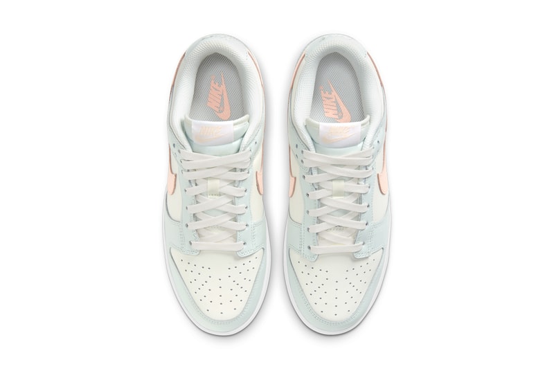 nike sportswear dunk low barely green womens sail crimson tint white DD1503 104 official release date info photos price store list buying guide
