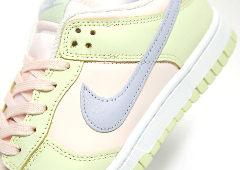 nike dunk light soft pink ghost low lime ice white DD1503 600 release date info store list buying guide photos price 