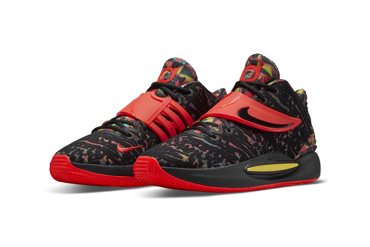 nike kd 14 ky d black red  CZ0170 002 release date info store list buying guide photos price kevin durant kyrie irving 1 dream basketball 