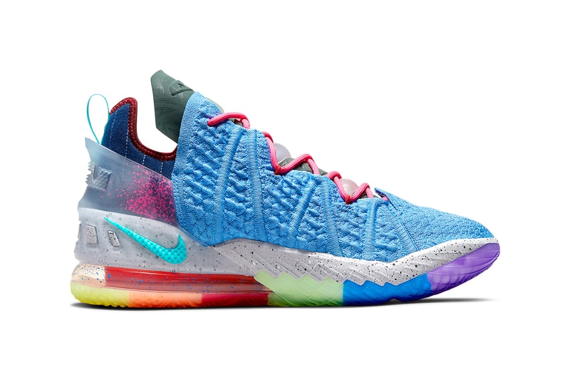 nike lebron 18 multi color DM2813 400 release date info store list buying guide photos price 