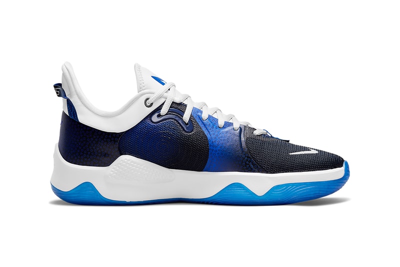 nike pg 5 playstation blue white CW3144 400 release date info store list buying guide photos price 
