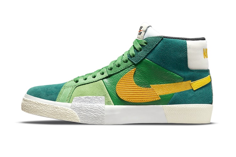 Nike SB Blazer Mid Imagined as Reconstructed "Mosaic"