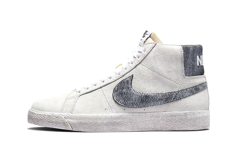 Nike SB Zoom Blazer MID Premium Gray fog DA1839 002 menswear streetwear spring summer 2021 collection ss21 shoes sneakers runners trainers info