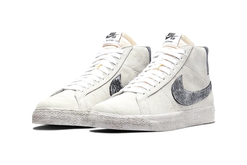 Nike SB Zoom Blazer MID Premium Gray fog DA1839 002 menswear streetwear spring summer 2021 collection ss21 shoes sneakers runners trainers info