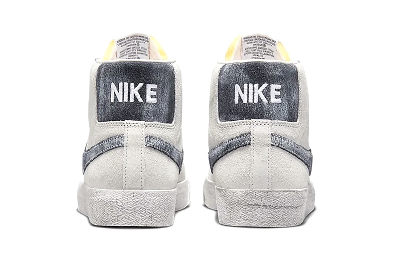 Nike SB Zoom Blazer MID Premium Gray fog DA1839 002 menswear streetwear spring summer 2021 collection ss21 shoes sneakers runners trainers info