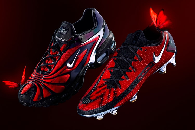An Official Look at Skepta's Nike SK Phantom Football Boot and Air Max Tailwind V "Bloody Chrome"