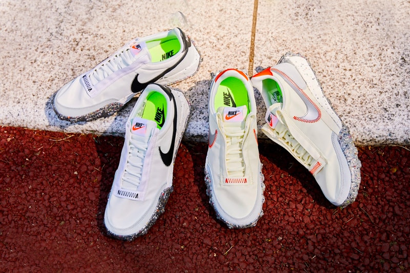 NIKE WAFFLE RACER CRATER white ct1983 105 104 menswear streetwear kicks shoes footwear spring summer 2021 ss21 collection info