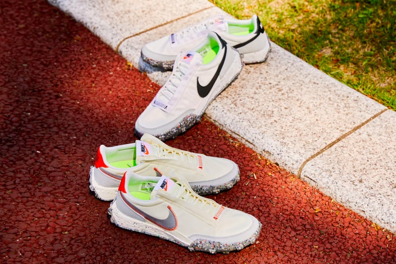 NIKE WAFFLE RACER CRATER white ct1983 105 104 menswear streetwear kicks shoes footwear spring summer 2021 ss21 collection info