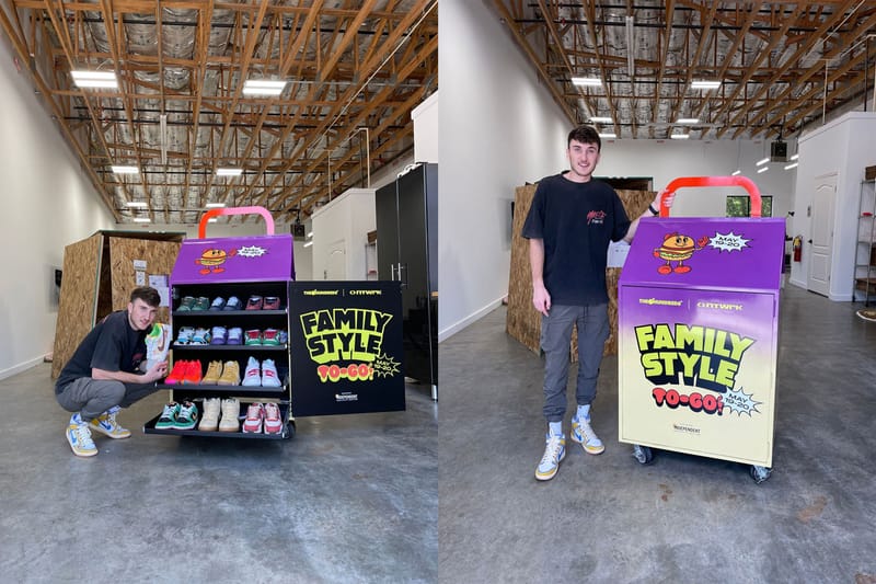 NTWRK Teams Up With YouTuber Harrison Nevel to Launch The Family Style Sneaker Giveaway