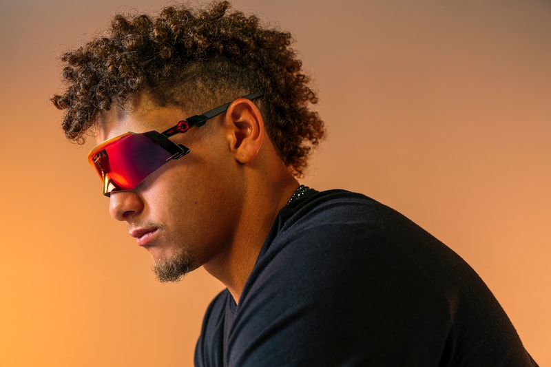 Patrick Mahomes, Mark Cavendish, Nigel Sylvester, and Joseph Newgarden High Definition Optics Research and Development frameless eyewear precision optical product design field of vision and mask-like light feel light O-Matter™ frame Unobtainium® earsocks unboxing instagram reels video Prizm™ lens technology superhero Team Oakley AR journey Caio Amato, Oakley's Global Brand Director