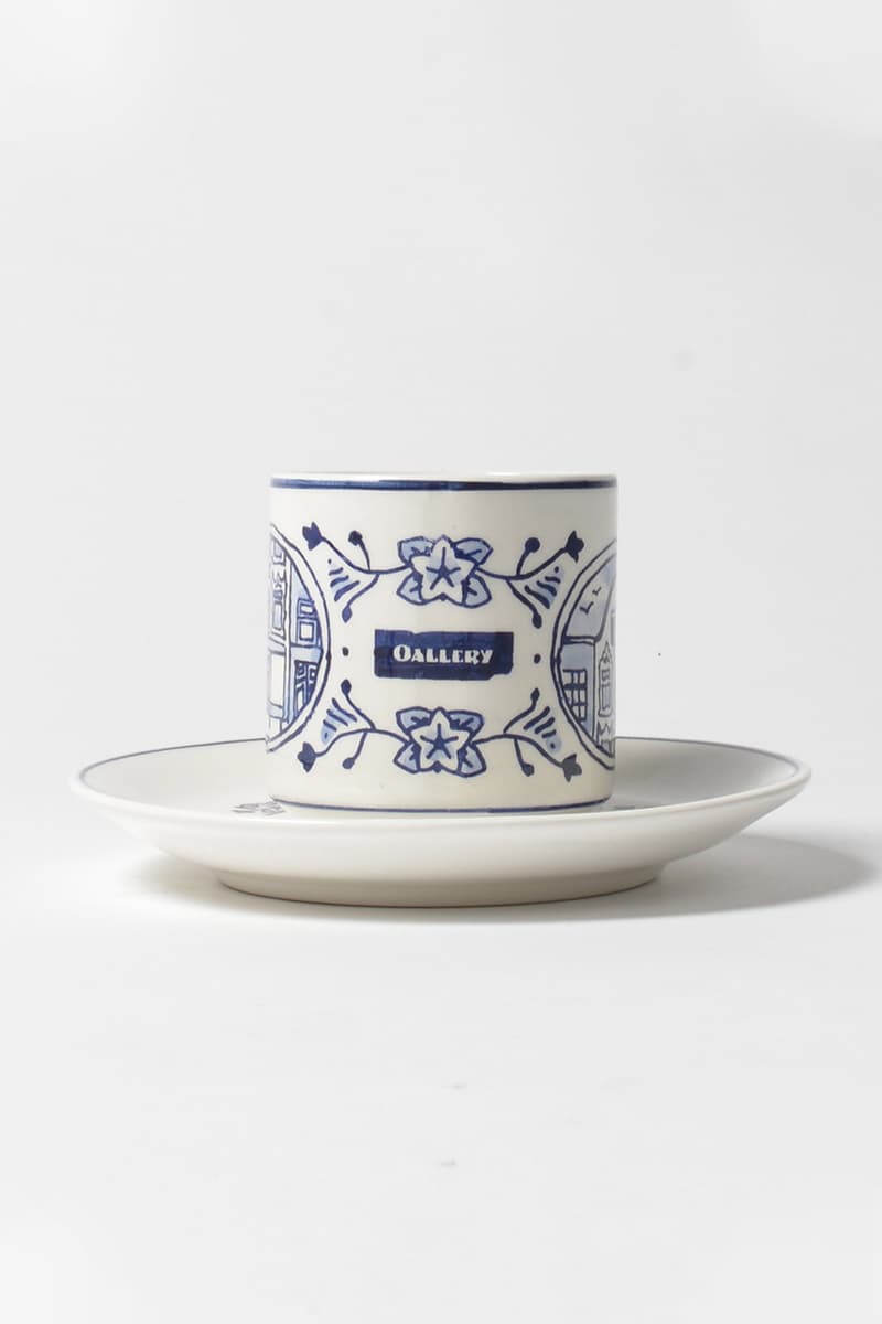 OALLERY 3 Year Anni Delfblue Cup Saucer menswear streetwear retailer accessories amsterdam collectibles info