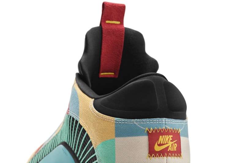 obi toppin new york knicks air michael jordan brand 35 low pe player edition courts black green blue red yellow official release date info photos price store list buying guide