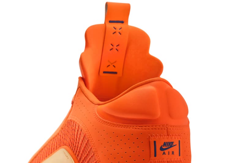 obi toppin new york knicks air michael jordan brand 35 low pe player edition orange flood gold official release date info photos price store list buying guide