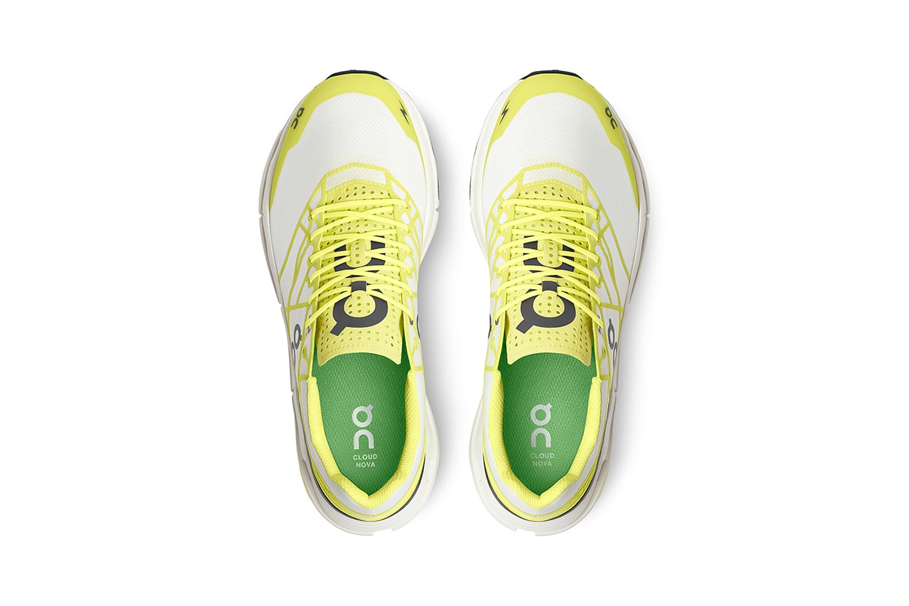 On Cloudnova Z5 SS21 Neon White Release Info running sneaker release where to buy yellow white