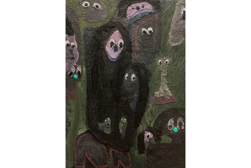 patty spyrakos nowhere padre gallery exhibition paintings sculptures