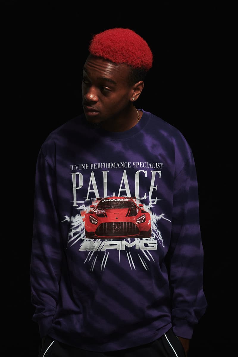 palace skateboards mercedes amg collection release details motorsport GT3 apparel buy cop purchase