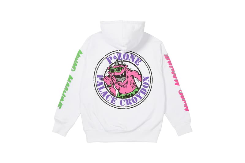 palace skateboards M ZONE London collaboration release information when does it drop