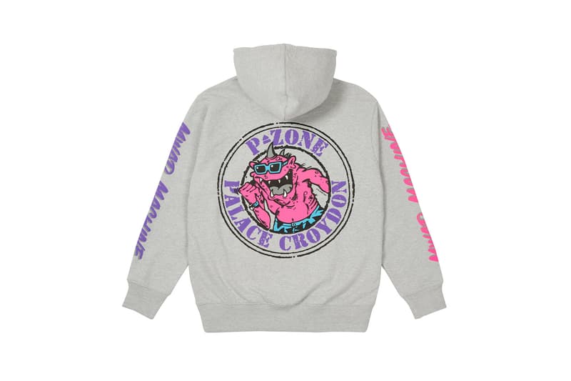 palace skateboards M ZONE London collaboration release information when does it drop