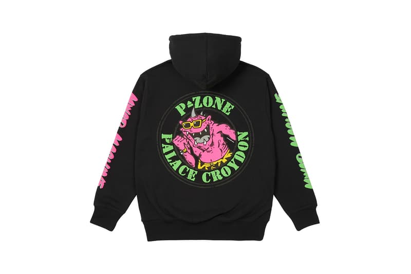 palace skateboards M ZONE London collaboration release information when does it drop