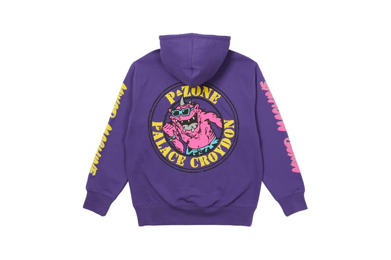 palace skateboards M ZONE London collaboration release information when does it drop