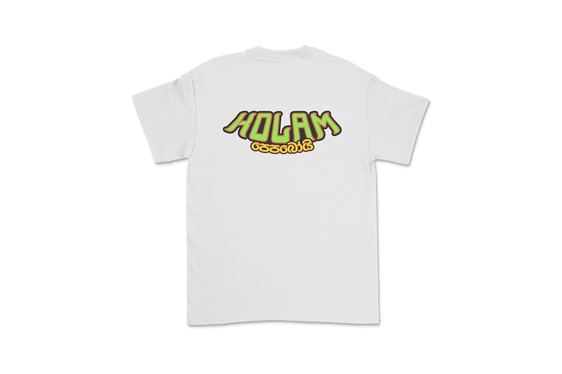 kolam sri lankan food paris paperboy pop up sandwich t-shirt details