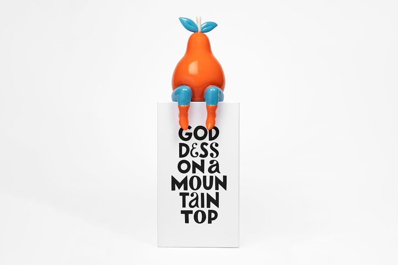 parra goddess on a mountain top sculpture edition