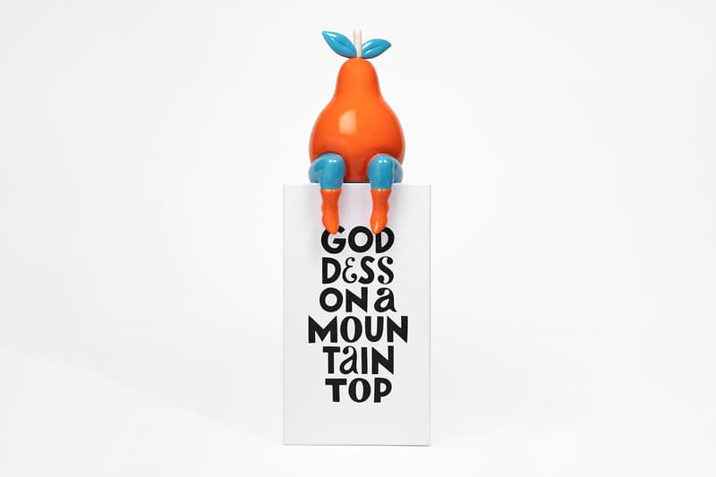 parra goddess on a mountain top sculpture edition