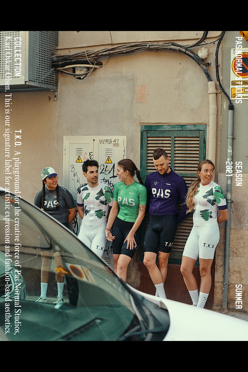 Pas Normal Studios T.K.O. SS21 Collection Info cycling spring summer 2021 
