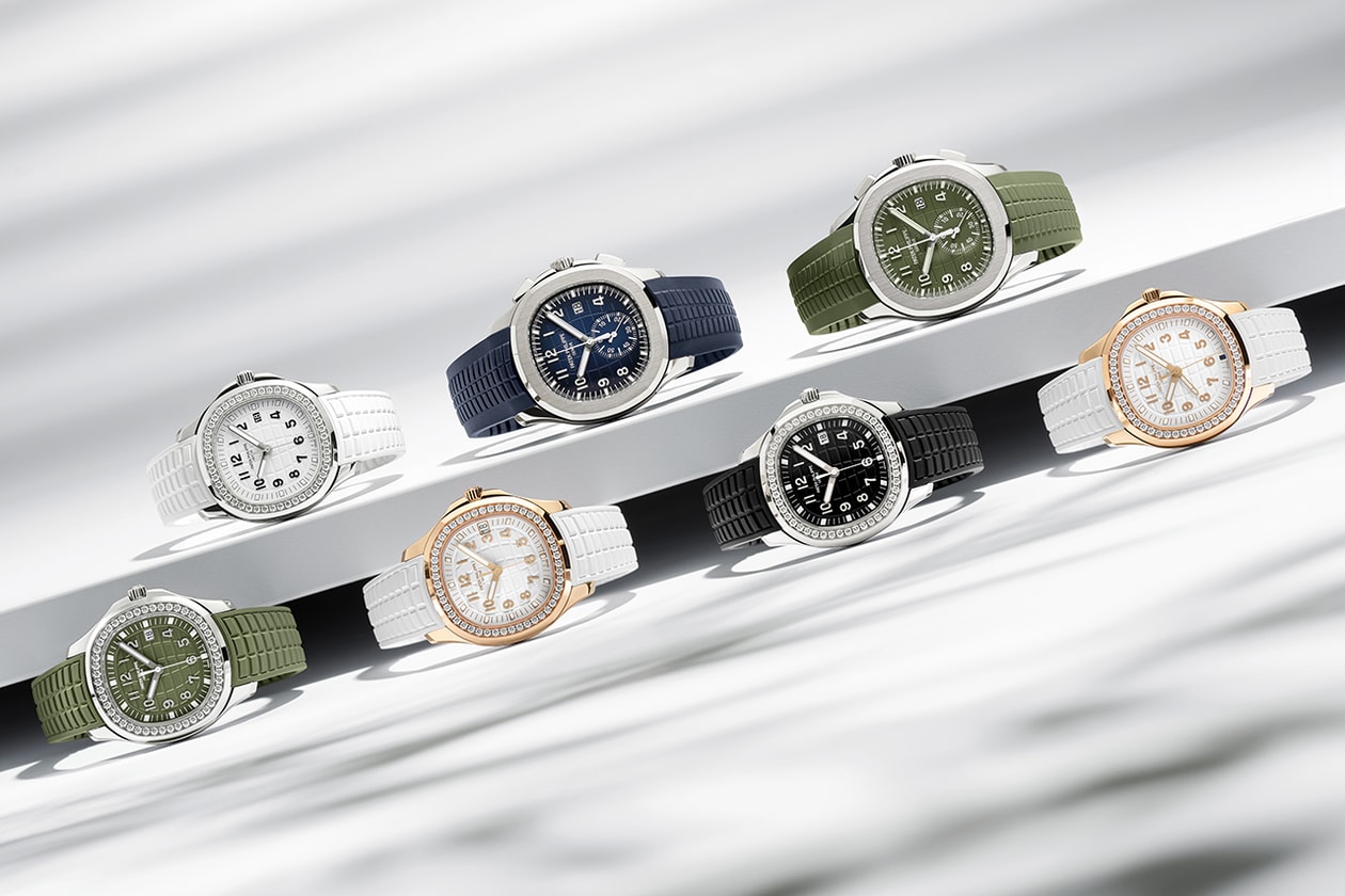 Patek Philippe Adds Seven New References its Aquanaut Collection