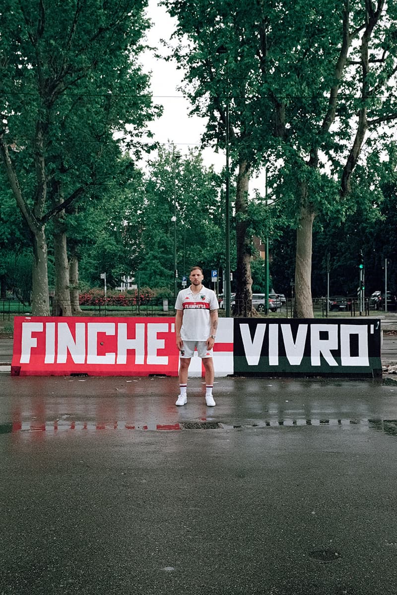 Patta x Kappa AC Milan 1988-89 Jersey Release san siro football soccer kit white red