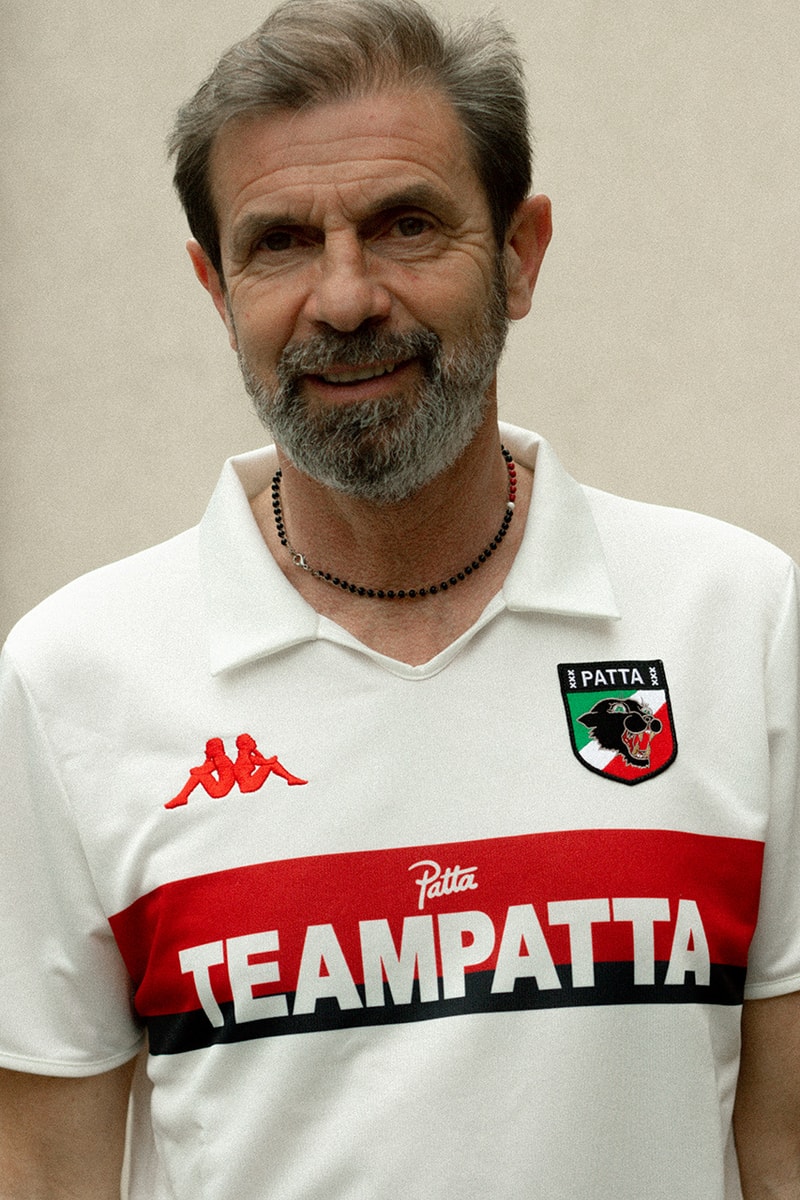 Patta x Kappa AC Milan 1988-89 Jersey Release san siro football soccer kit white red