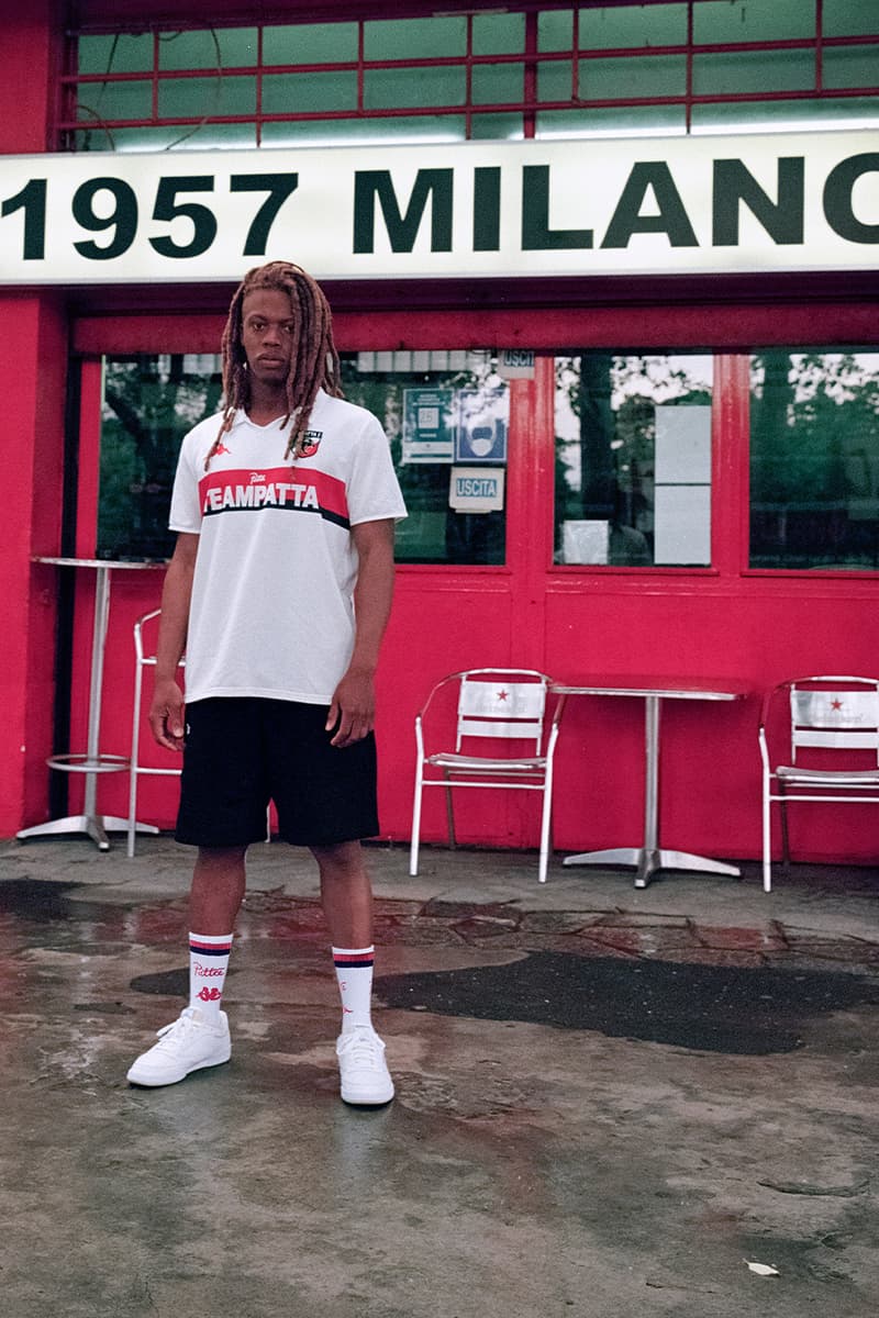 Patta x Kappa AC Milan 1988-89 Jersey Release san siro football soccer kit white red