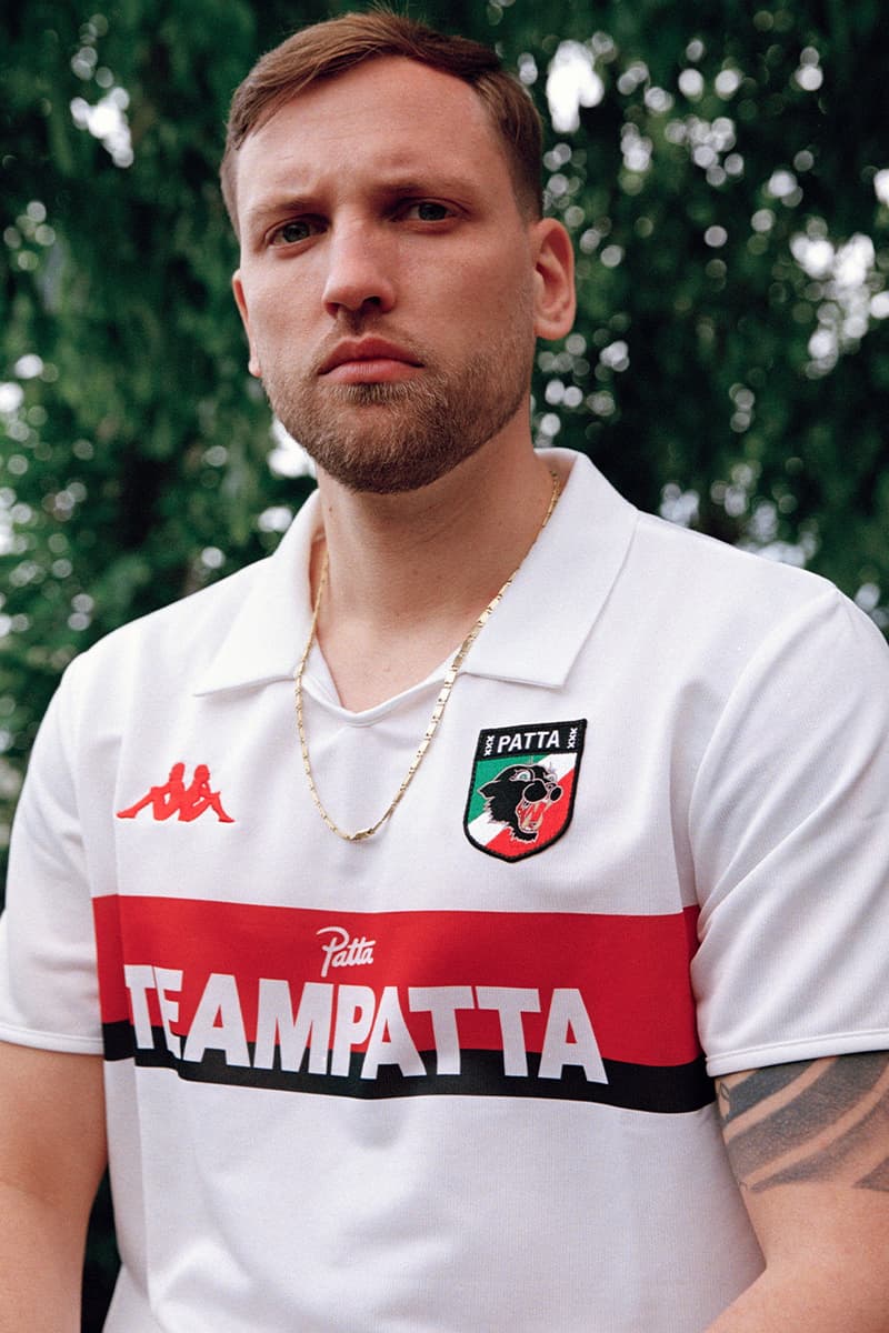 Patta x Kappa AC Milan 1988-89 Jersey Release san siro football soccer kit white red