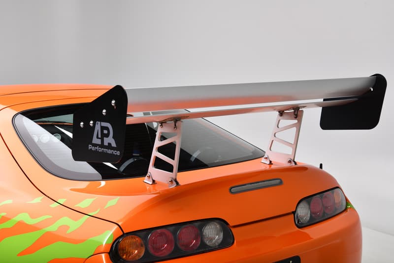 Paul Walker Brian O'Conner The Fast and The Furious 2Fast 2Furious Toyota Supra Lamborghini Diablo Orange Tuned Racer JDM Movie Car For Sale Barret-Jackson Auction