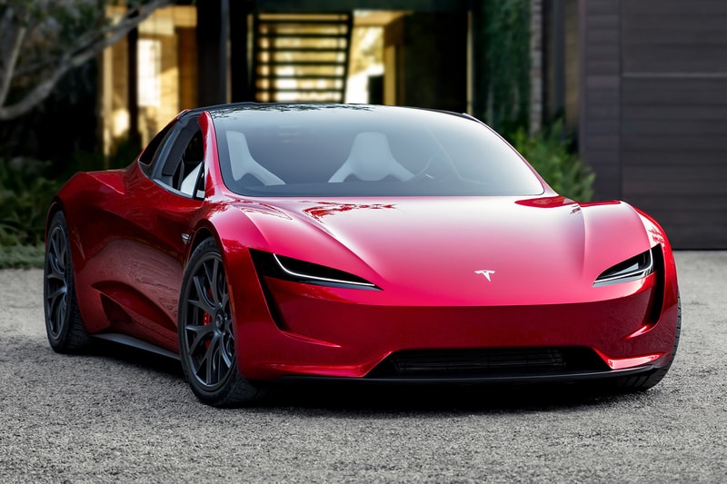 Petersen Automotive Museum Tesla Second-Generation Roadster Prototype Exhibit Info Elon Musk