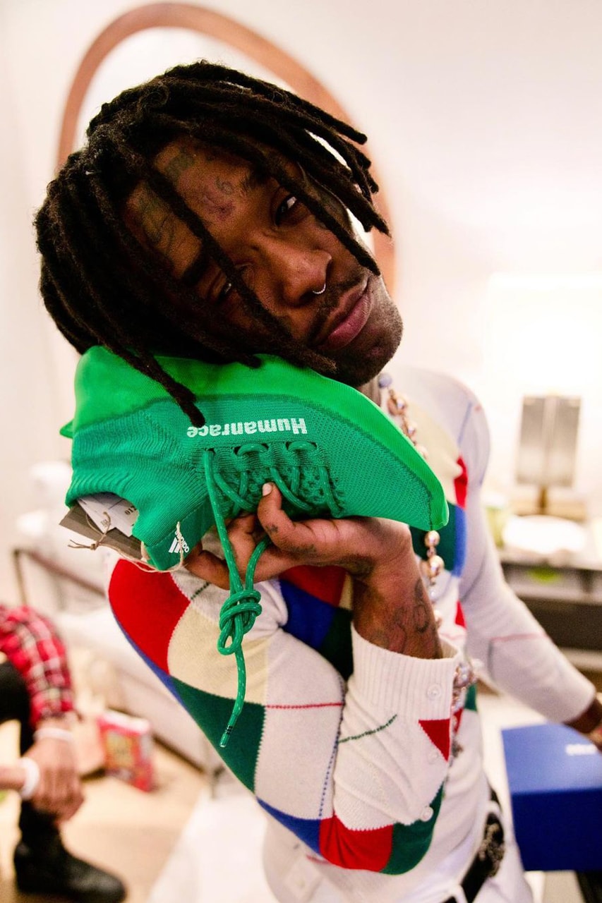 pharrell adidas humanrace sichona sneaker green white lil uzi vert official release date info photos price store list buying guide