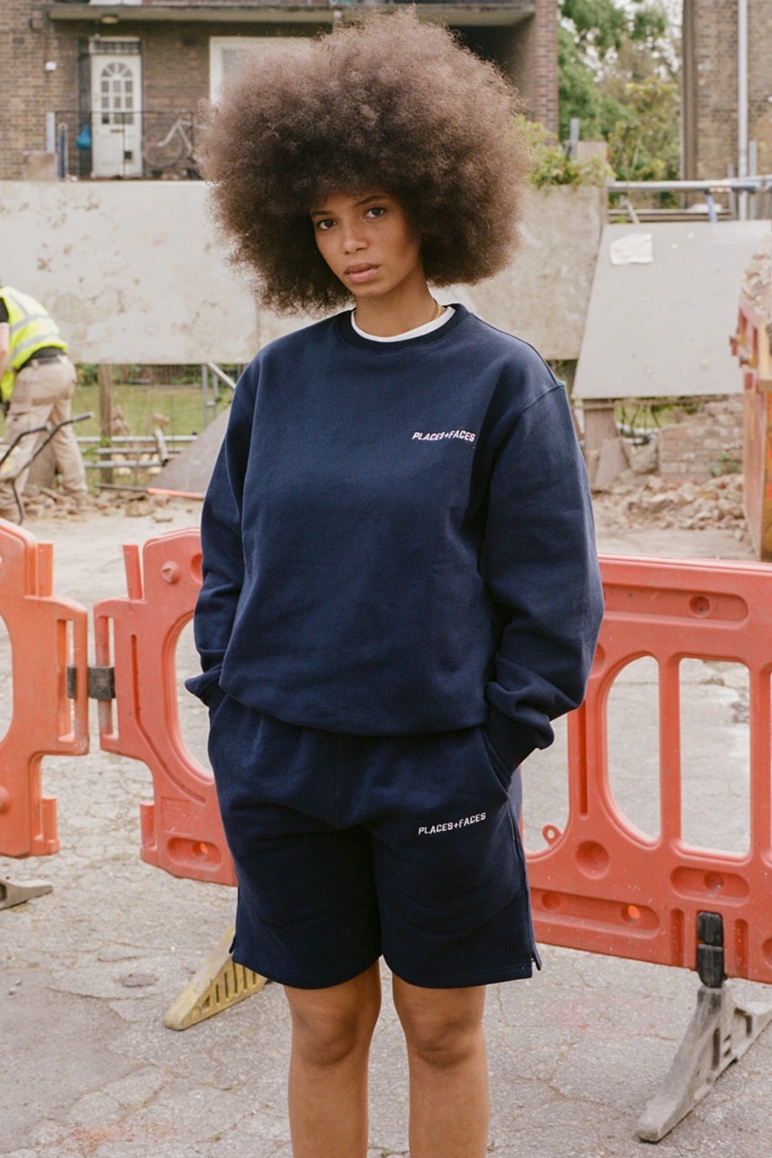 places faces ss21 drop 2 sweatshirts shorts navy gray release date info store list buying guide photos price 