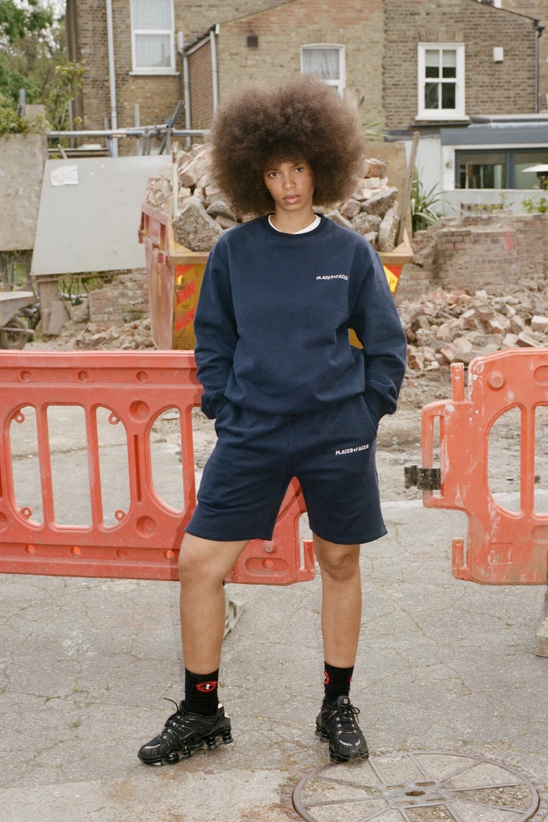 places faces ss21 drop 2 sweatshirts shorts navy gray release date info store list buying guide photos price 
