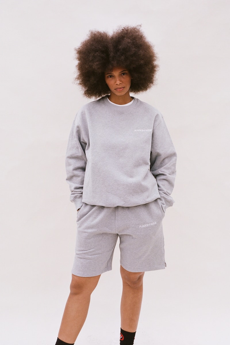 places faces ss21 drop 2 sweatshirts shorts navy gray release date info store list buying guide photos price 