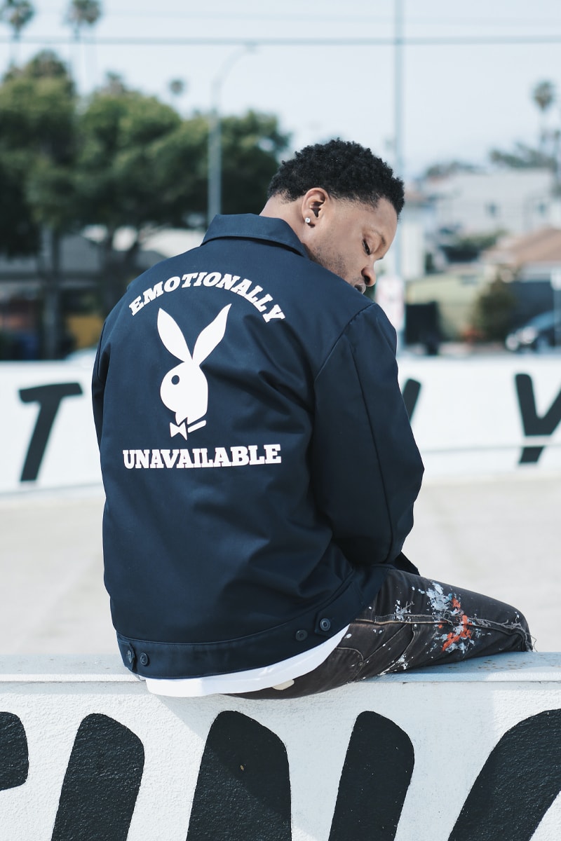 Playboy and Emotionally Unavailable Link up for a Double Dose of Unrequited Love in Latest Capsule BJ the Chicago Kid hugh hefner Kendrick Lamar, Schoolboy Q, Ab-Soul and Jay Rock k11 museum tsim sha tsui hong kong pop up edison chen