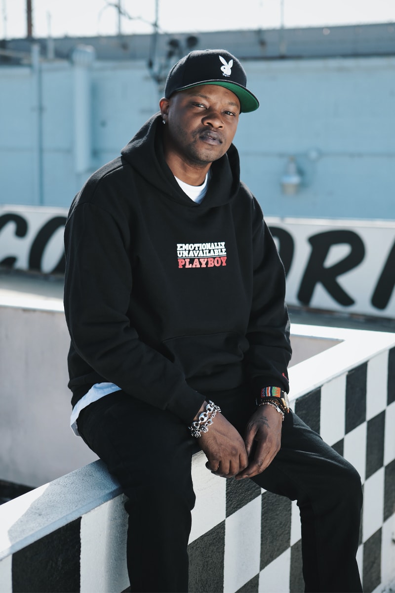 Playboy and Emotionally Unavailable Link up for a Double Dose of Unrequited Love in Latest Capsule BJ the Chicago Kid hugh hefner Kendrick Lamar, Schoolboy Q, Ab-Soul and Jay Rock k11 museum tsim sha tsui hong kong pop up edison chen
