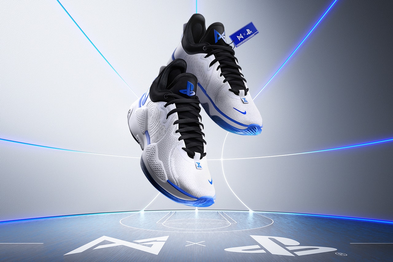 sony playstation 5 nike basketball paul george pg 5 white blue black cw3144 100 official release date info photos price store list buying guide interview