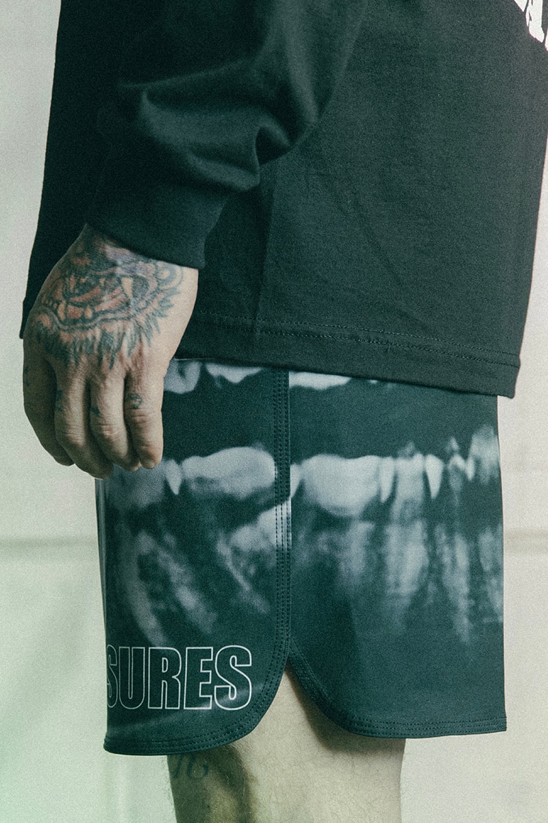 PLEASURES Albino & Preto Collaboration Release Info Jiu Jitsu Gi Rash Guard T shirt Sick Mind Healthy Body