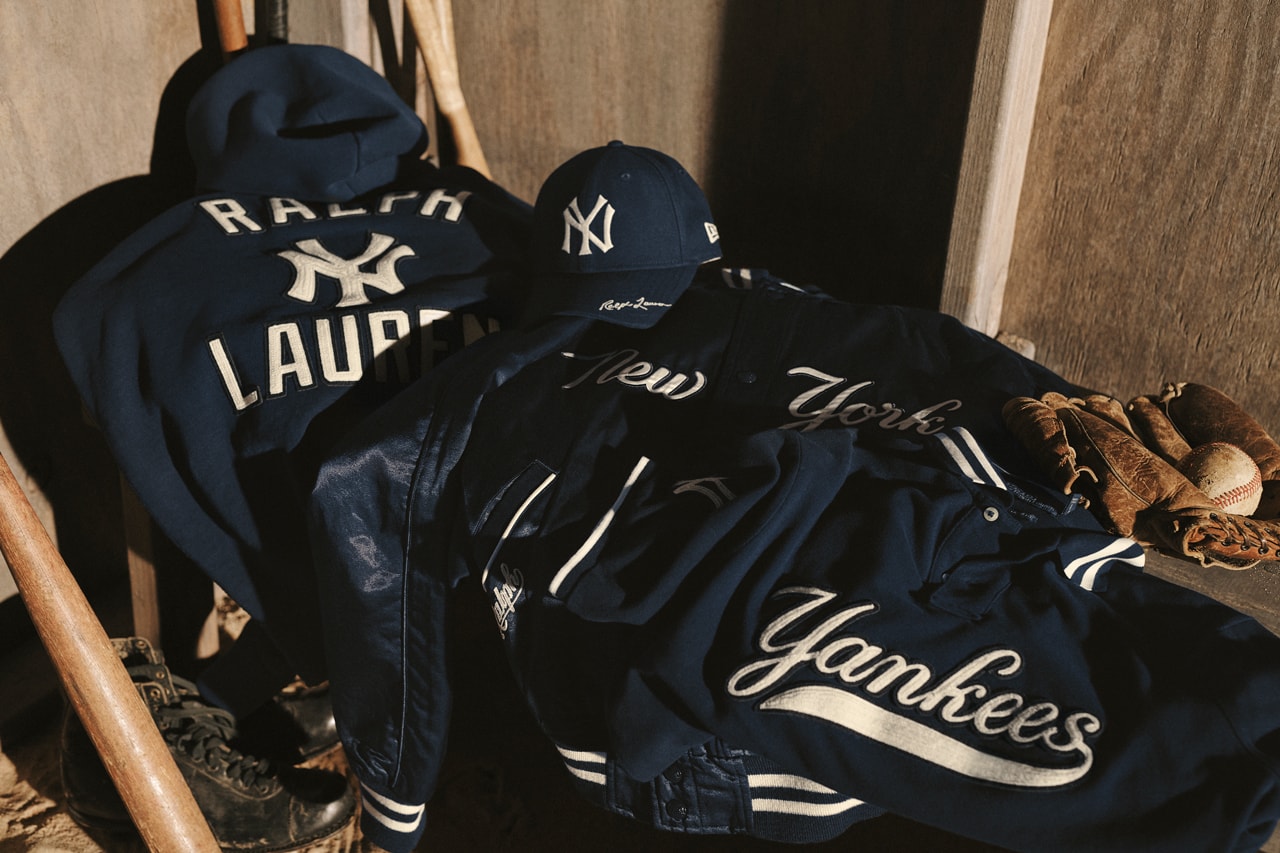 Polo Ralph Lauren NY Yankees Satin Baseball Jacket