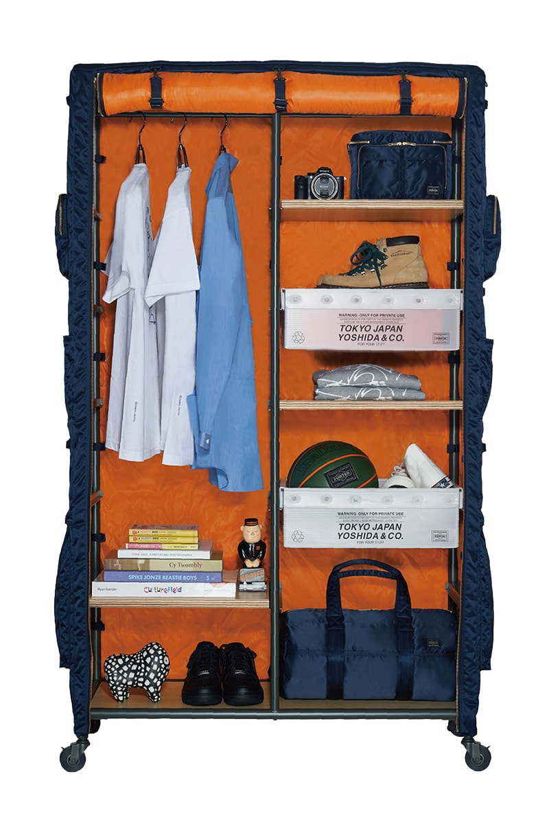 Porter Tanker Iron Blue Storage Cabinet Release Info home design interior design shoes Japan Yoshida  Yoshida Kaban Furniture home 