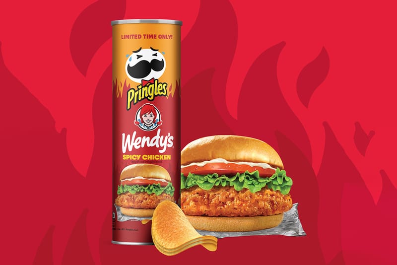 Pringles and Wendy’s Announce New Spicy Chicken Sandwich Flavored Chips