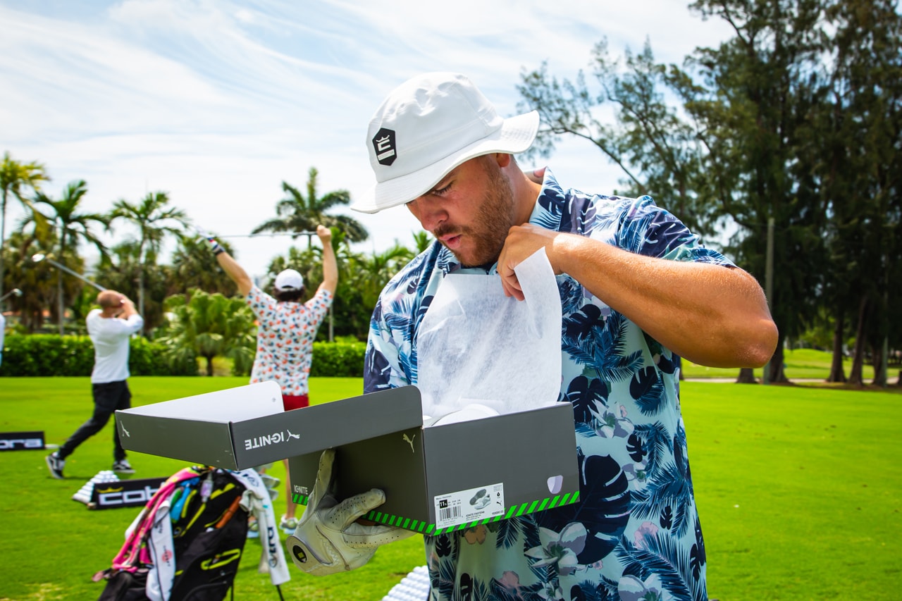 COBRA PUMA GOLF Activations Recap at HYPEGOLF Miami Sound On Hole Contests hole in one